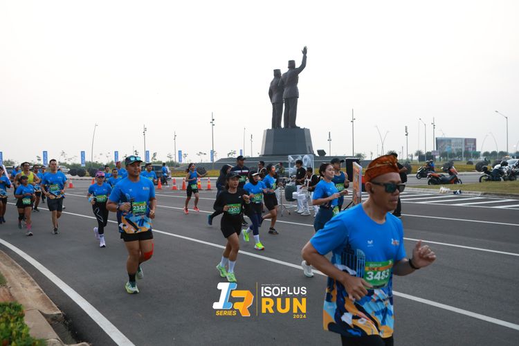 Race photo from ISOPlus Run 2024 Jakarta