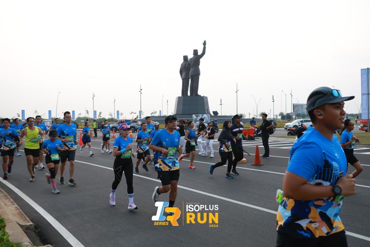Race photo from ISOPlus Run 2024 Jakarta