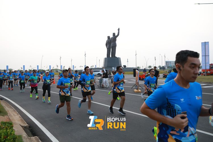 Race photo from ISOPlus Run 2024 Jakarta