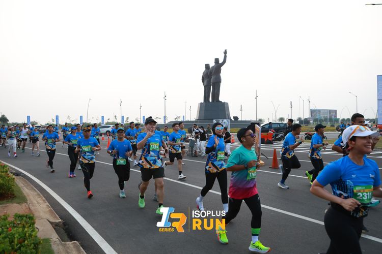 Race photo from ISOPlus Run 2024 Jakarta