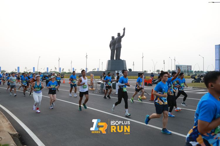 Race photo from ISOPlus Run 2024 Jakarta