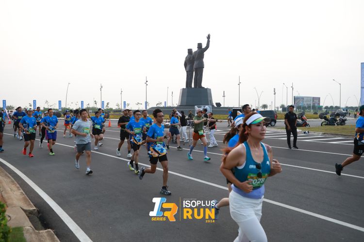 Race photo from ISOPlus Run 2024 Jakarta