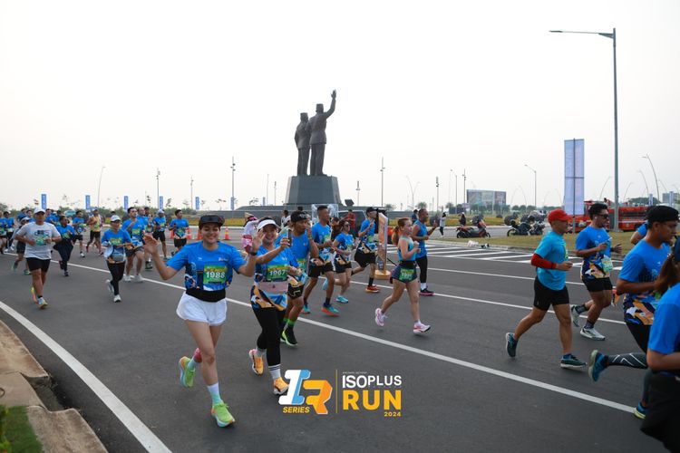 Race photo from ISOPlus Run 2024 Jakarta