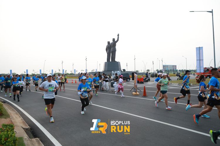 Race photo from ISOPlus Run 2024 Jakarta