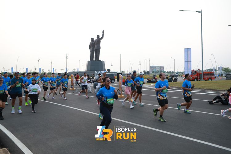 Race photo from ISOPlus Run 2024 Jakarta