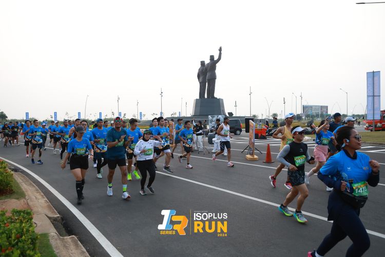 Race photo from ISOPlus Run 2024 Jakarta