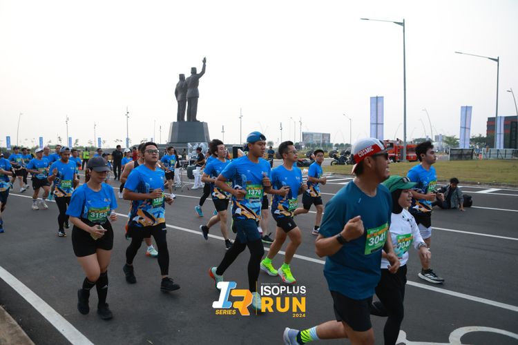 Race photo from ISOPlus Run 2024 Jakarta