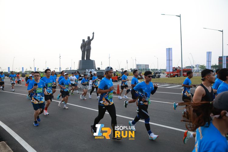 Race photo from ISOPlus Run 2024 Jakarta