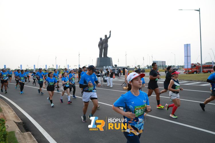 Race photo from ISOPlus Run 2024 Jakarta