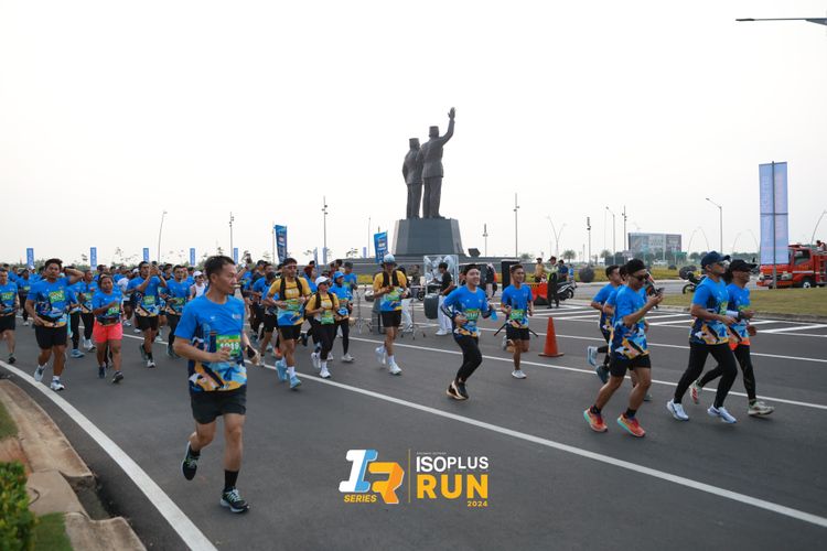 Race photo from ISOPlus Run 2024 Jakarta