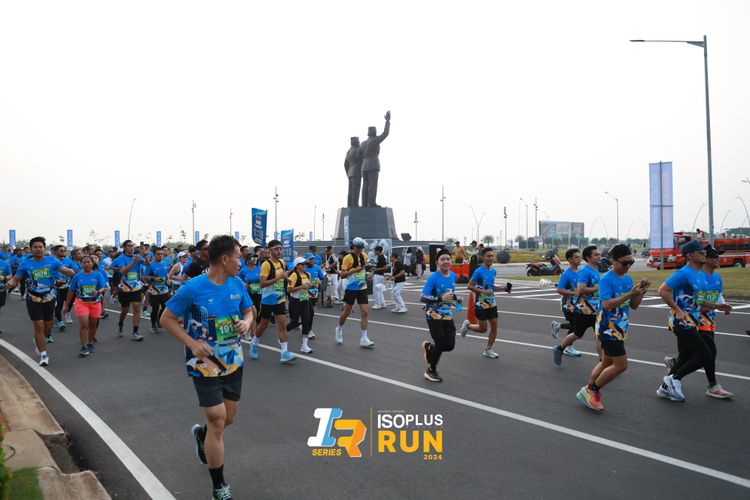 Race photo from ISOPlus Run 2024 Jakarta