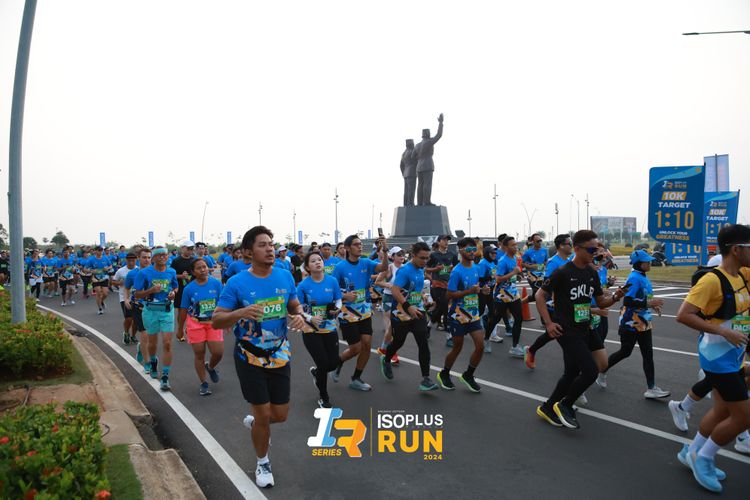 Race photo from ISOPlus Run 2024 Jakarta