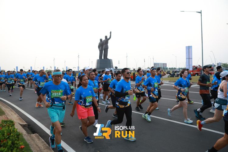 Race photo from ISOPlus Run 2024 Jakarta