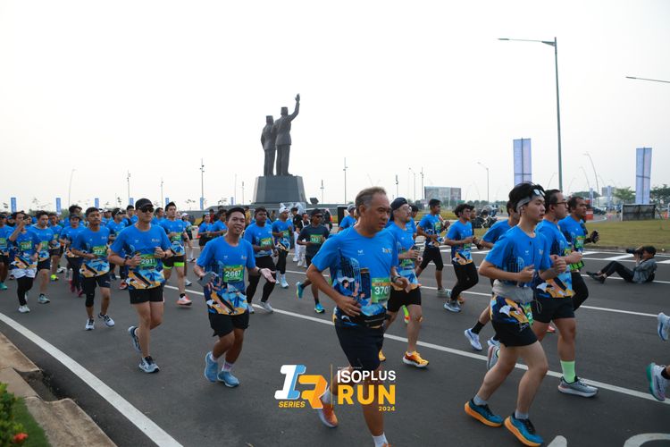 Race photo from ISOPlus Run 2024 Jakarta