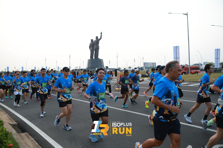 Race photo from ISOPlus Run 2024 Jakarta