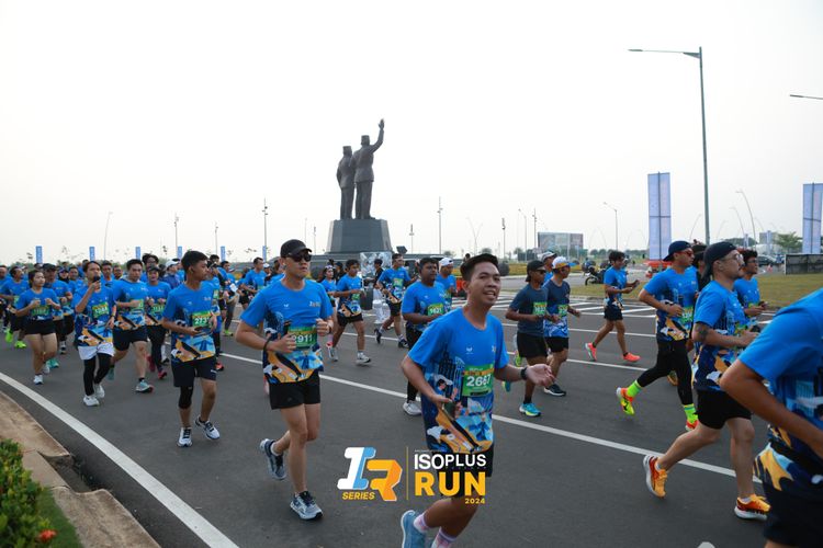 Race photo from ISOPlus Run 2024 Jakarta