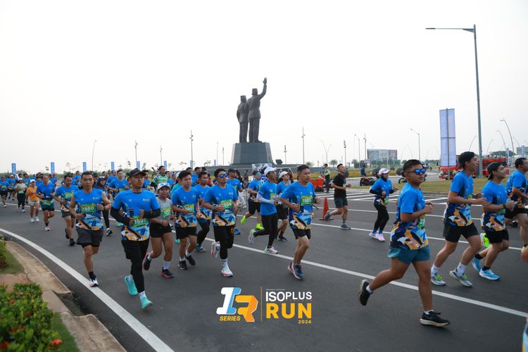 Race photo from ISOPlus Run 2024 Jakarta