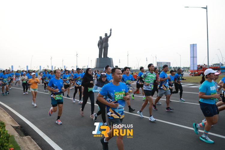 Race photo from ISOPlus Run 2024 Jakarta