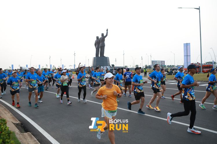 Race photo from ISOPlus Run 2024 Jakarta