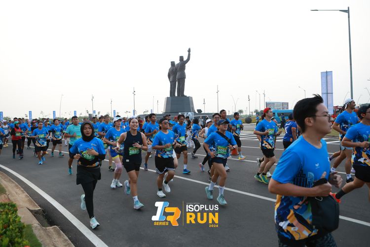 Race photo from ISOPlus Run 2024 Jakarta