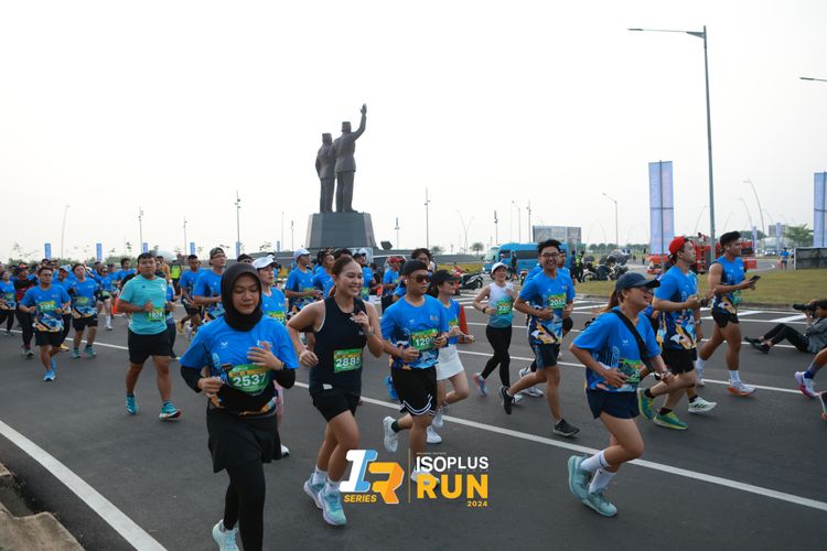 Race photo from ISOPlus Run 2024 Jakarta