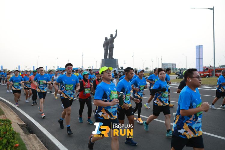 Race photo from ISOPlus Run 2024 Jakarta