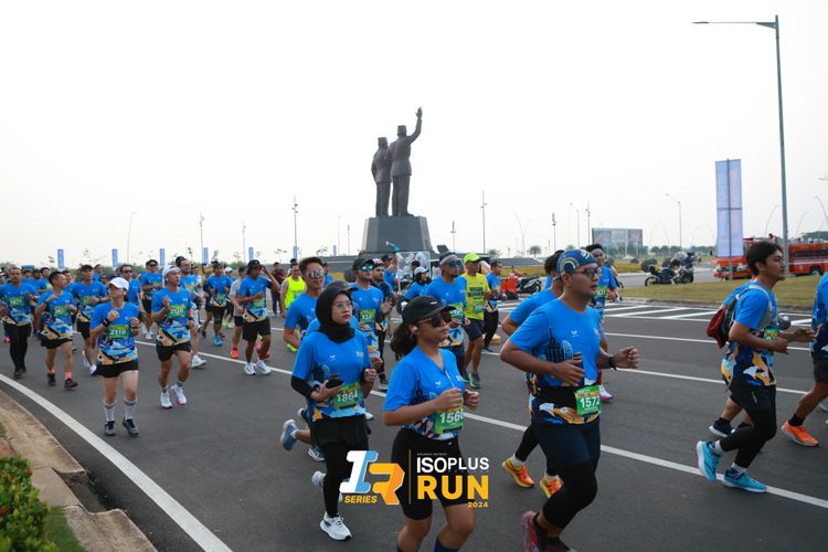 Race photo from ISOPlus Run 2024 Jakarta