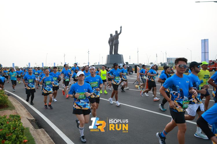 Race photo from ISOPlus Run 2024 Jakarta