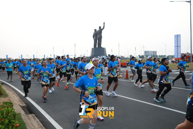 Race photo from ISOPlus Run 2024 Jakarta