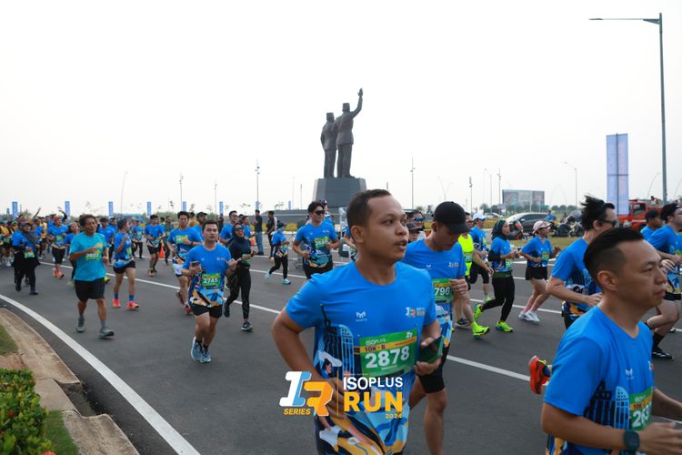 Race photo from ISOPlus Run 2024 Jakarta