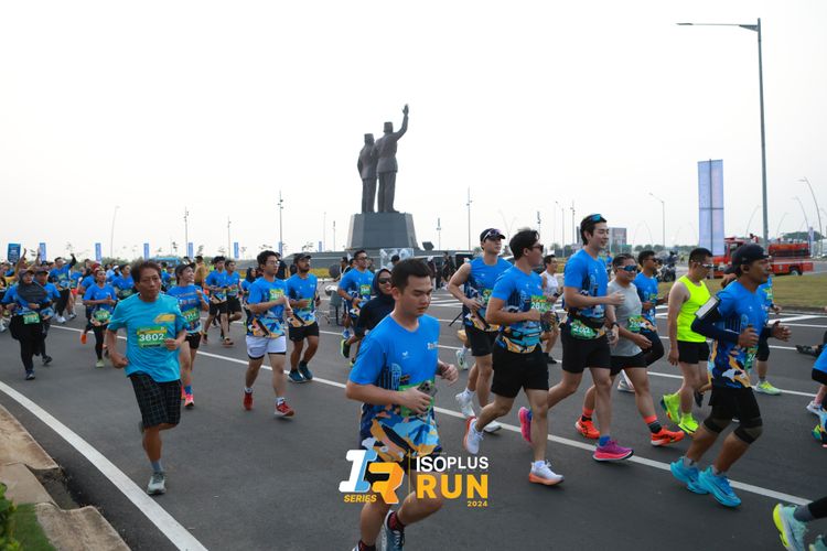Race photo from ISOPlus Run 2024 Jakarta