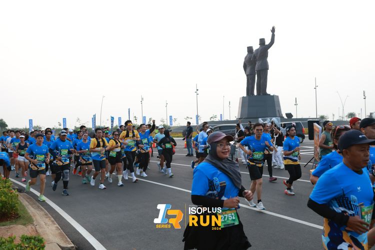 Race photo from ISOPlus Run 2024 Jakarta