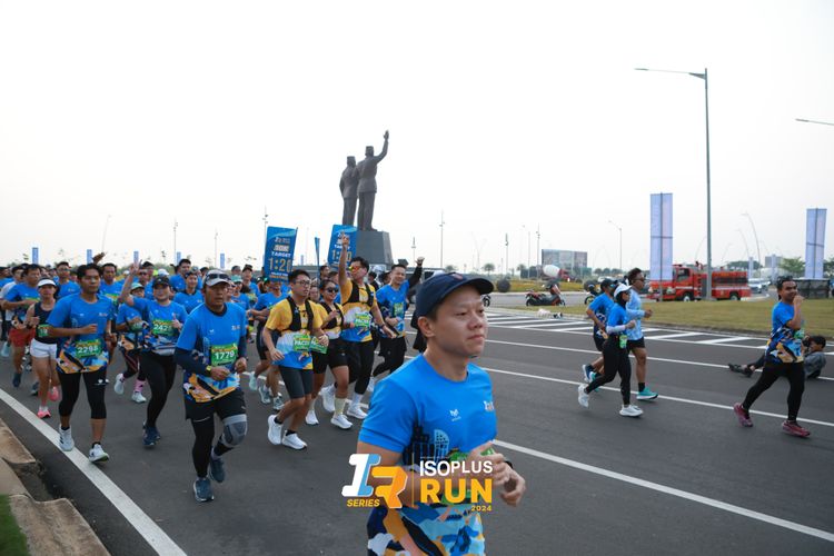 Race photo from ISOPlus Run 2024 Jakarta