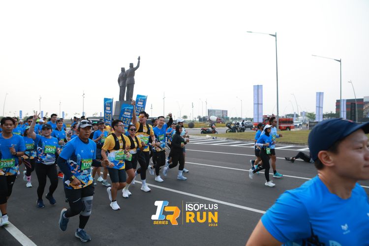 Race photo from ISOPlus Run 2024 Jakarta