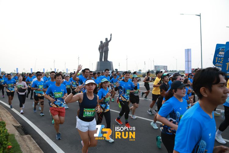 Race photo from ISOPlus Run 2024 Jakarta