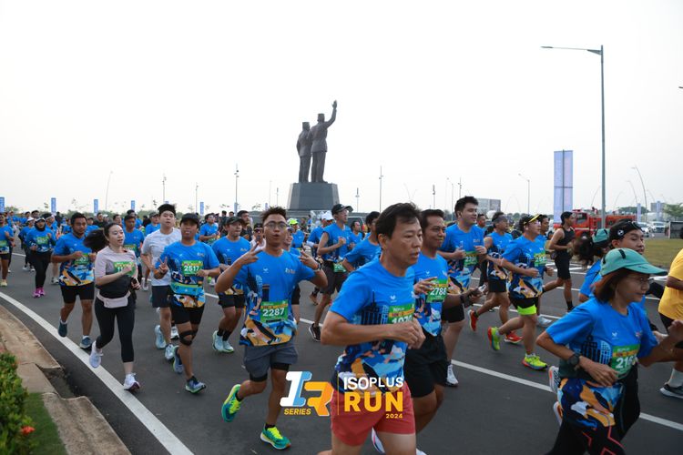 Race photo from ISOPlus Run 2024 Jakarta