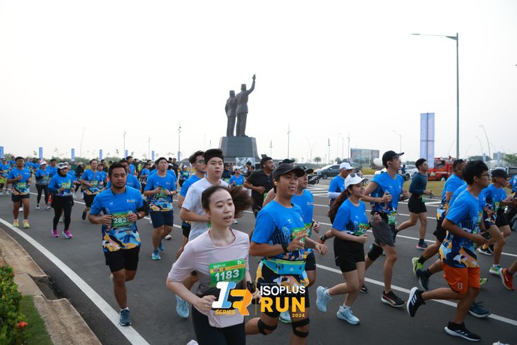 Race photo from ISOPlus Run 2024 Jakarta