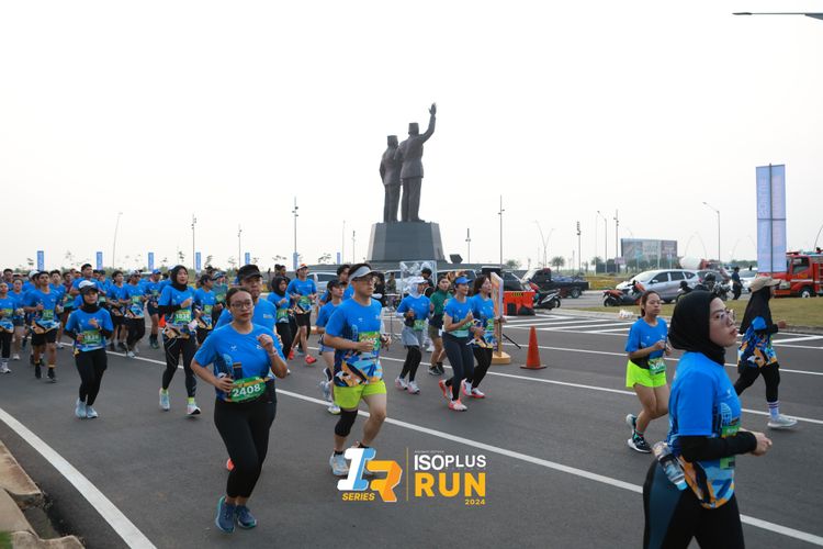 Race photo from ISOPlus Run 2024 Jakarta