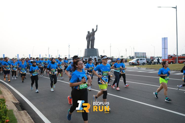 Race photo from ISOPlus Run 2024 Jakarta