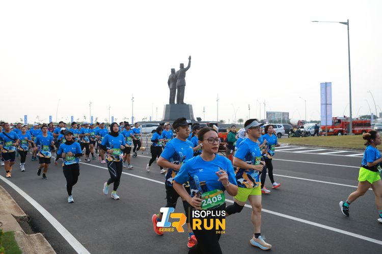 Race photo from ISOPlus Run 2024 Jakarta