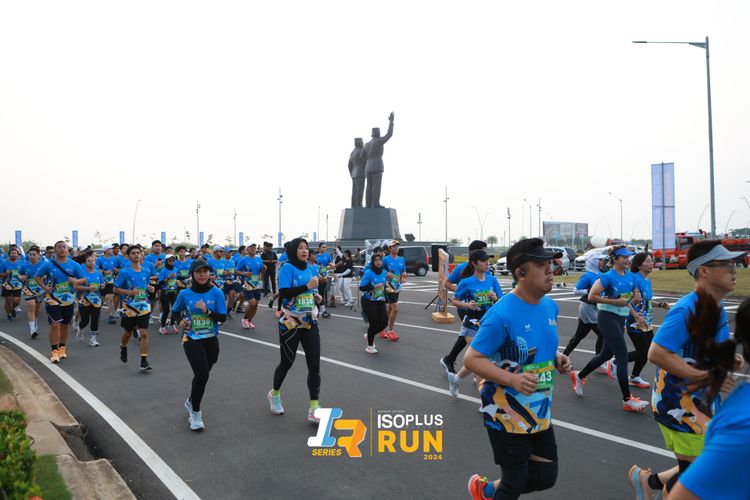 Race photo from ISOPlus Run 2024 Jakarta