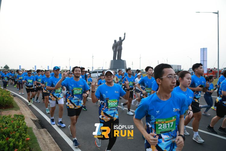 Race photo from ISOPlus Run 2024 Jakarta