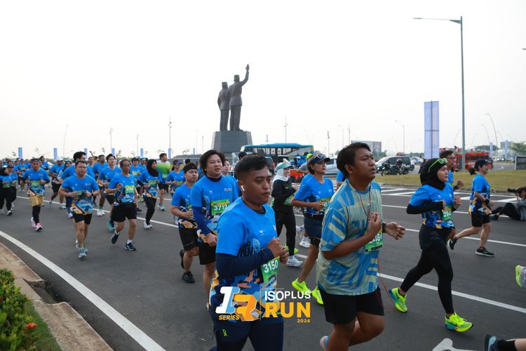 Race photo from ISOPlus Run 2024 Jakarta