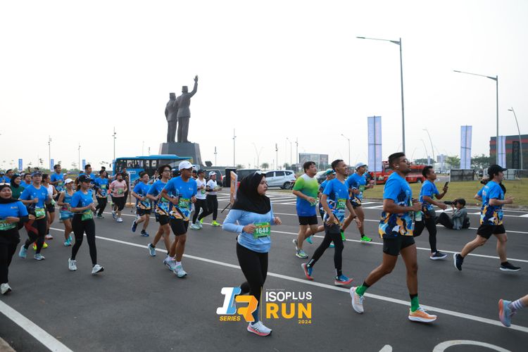 Race photo from ISOPlus Run 2024 Jakarta