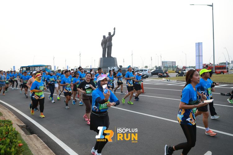 Race photo from ISOPlus Run 2024 Jakarta