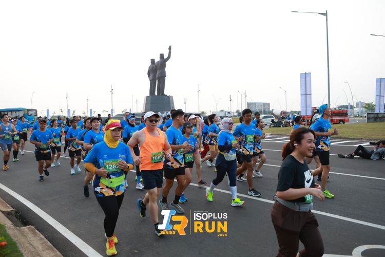 Race photo from ISOPlus Run 2024 Jakarta