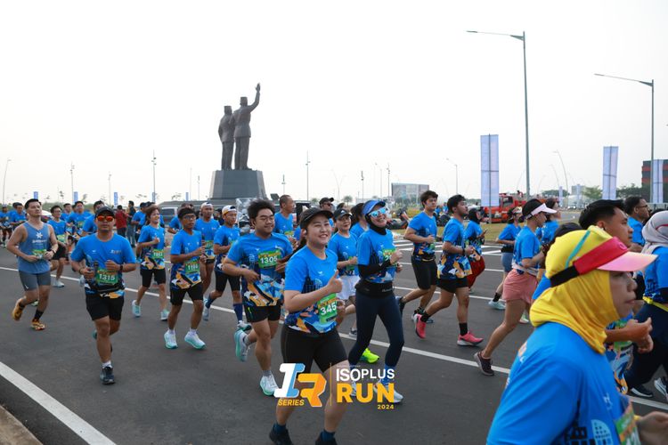Race photo from ISOPlus Run 2024 Jakarta