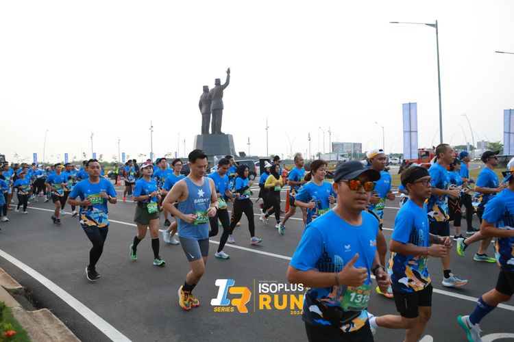 Race photo from ISOPlus Run 2024 Jakarta