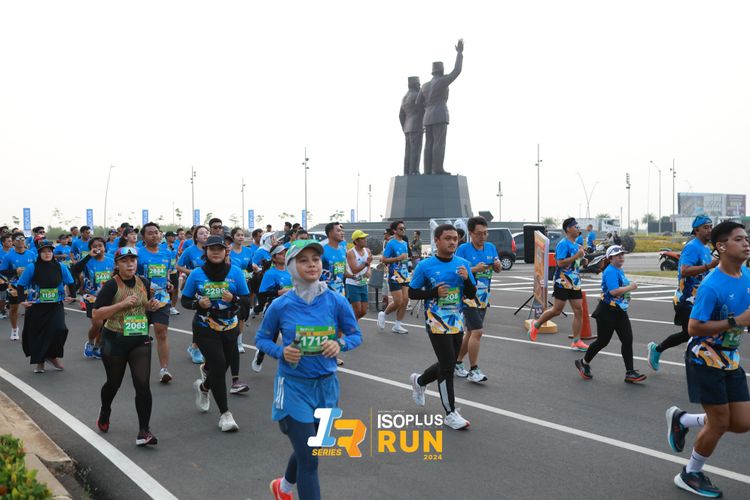 Race photo from ISOPlus Run 2024 Jakarta