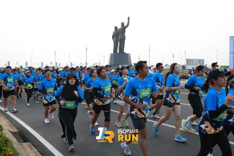 Race photo from ISOPlus Run 2024 Jakarta
